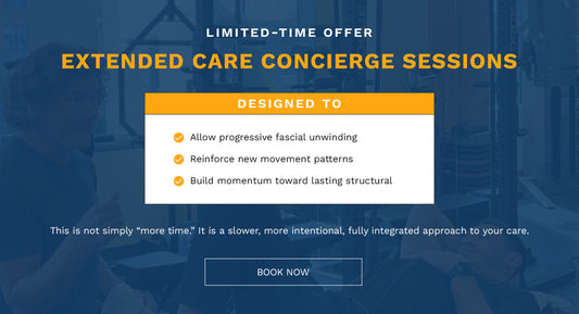 Extended Care Concierge Sessions + Free Shockwave Therapy Session