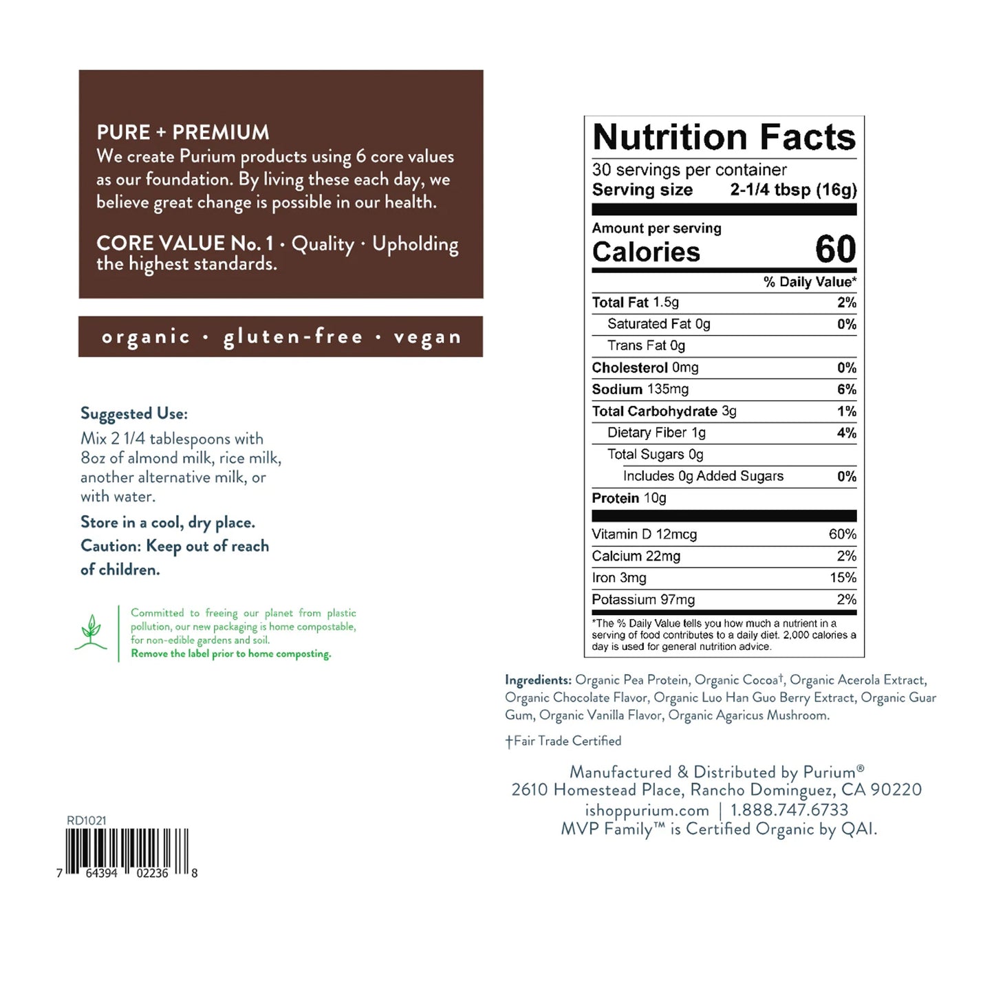 PURIUM - FAMILY NUTRITION PACK