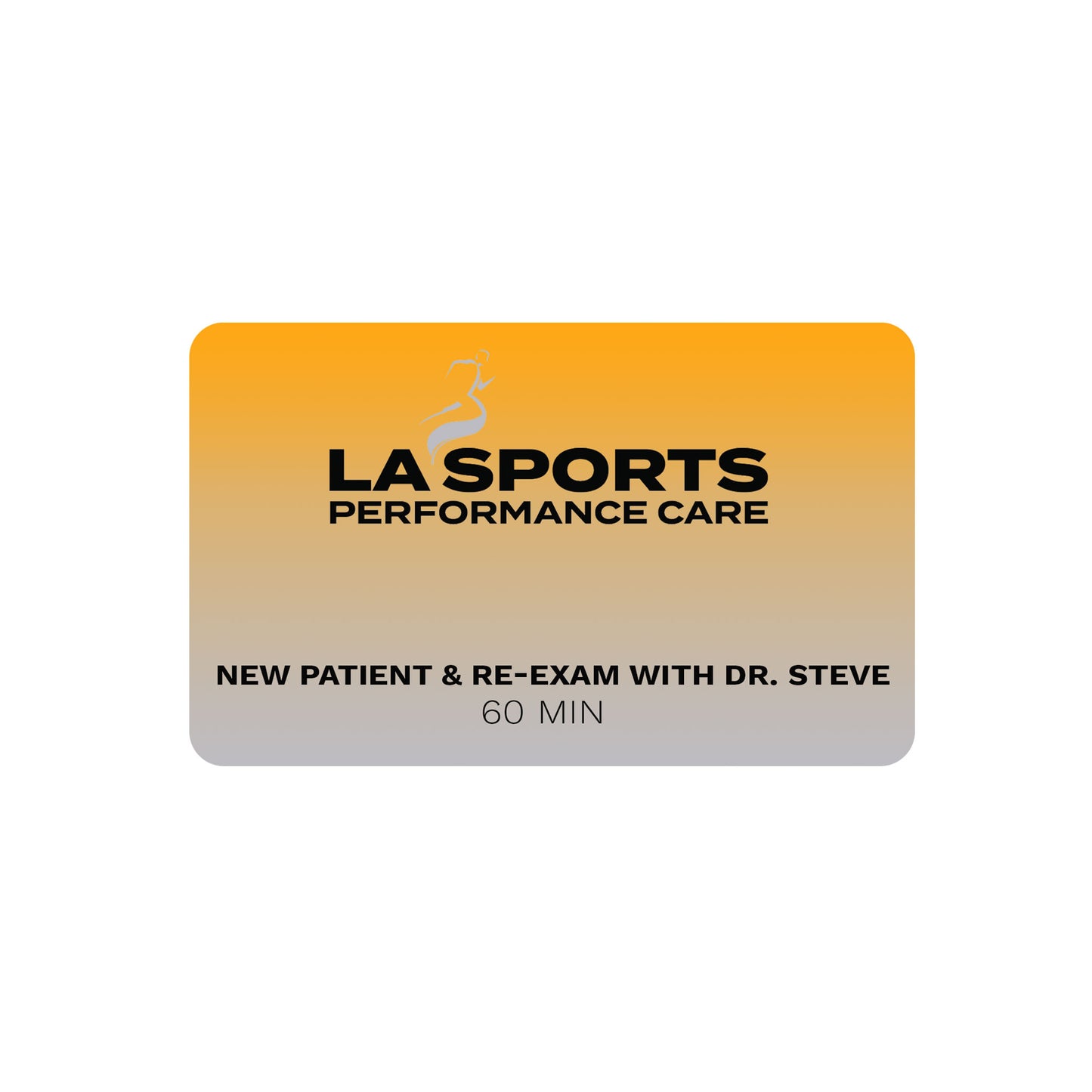 NEW PATIENT & RE-EXAM WITH DR. STEVE   60 MIN